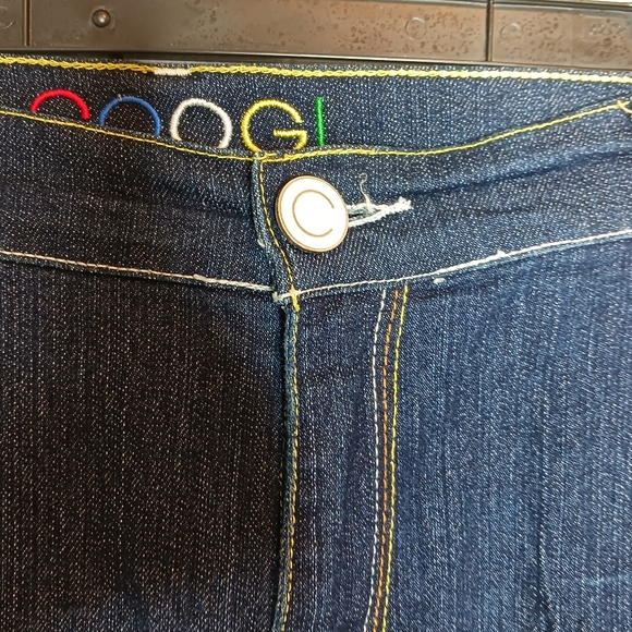 Coogi Embroidered Dark Wash Jeans Sz 13/14 NWOT - Picture 11 of 16